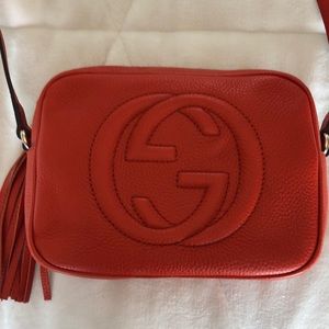 100% Auth Gucci Camera Disco Soho Crossbody Bag
